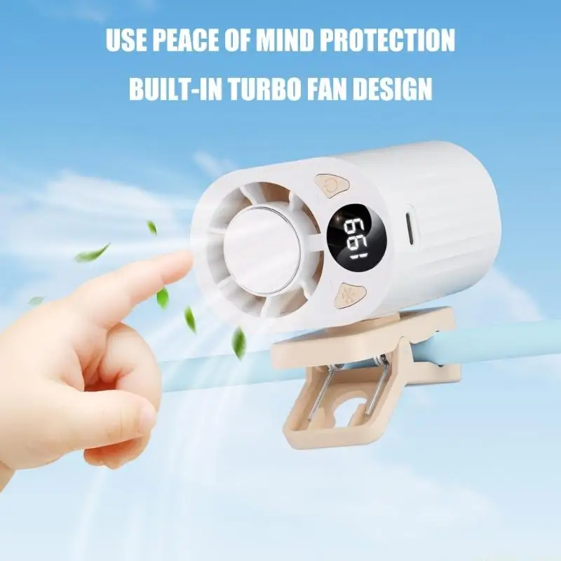 D0AB Portable Small Desk Fan with 3 Speed Levels Quiet Operation and Strong Clamps Plastic Texture for Home Travel Cycling
D0AB Portable Small Desk Fan with 3 Speed Levels Quiet Operation and Strong Clamps Plastic Texture for Home Travel Cycling