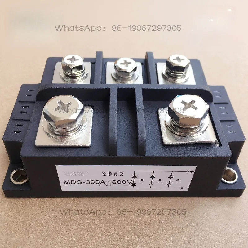 MDS300A MDS300A1600V MDS300-16 Трехфазный выпрямительный мостовой модуль
MDS300A MDS300A1600V MDS300-16 Трехфазный выпрямительный мостовой модуль