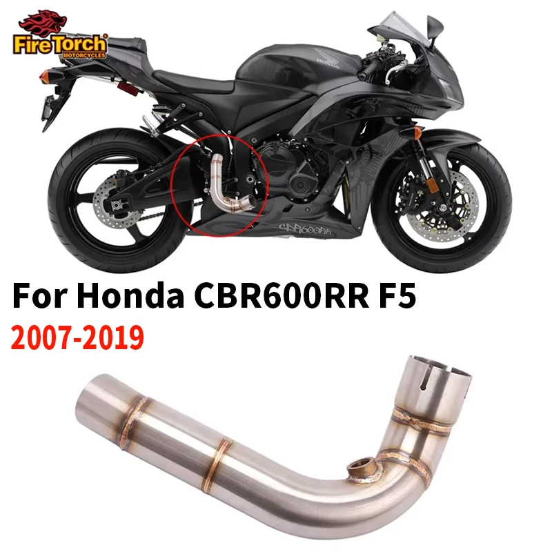 Надевается для Honda CBR600RR F5 2007-2019 мотоцикла, выхлопная передняя труба среднего звена, глушитель из нержавеющей стали, модифицированный Moto Escape
Надевается для Honda CBR600RR F5 2007-2019 мотоцикла, выхлопная передняя труба среднего звена, глушитель из нержавеющей стали, модифицированный Moto Escape