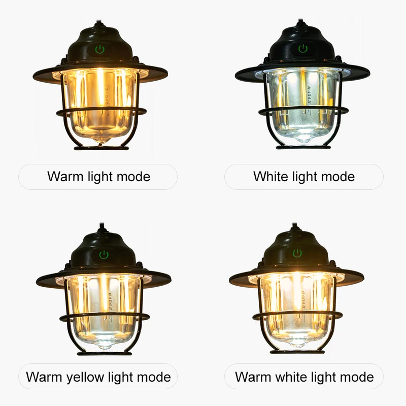 Camping Lanterns Retro Hanging Tent Lamp Waterproof Dimmable Camping Light for Hiking Fishing Emergency Lantern2026
Camping Lanterns Retro Hanging Tent Lamp Waterproof Dimmable Camping Light for Hiking Fishing Emergency Lantern2026