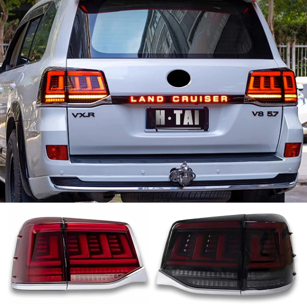 Pair Tail Light Assembly For Toyota Land Cruiser 2016-2020 Tail Lamp LED Tail Lights Brake Light Driving Lights Rear Fog Light
Pair Tail Light Assembly For Toyota Land Cruiser 2016-2020 Tail Lamp LED Tail Lights Brake Light Driving Lights Rear Fog Light