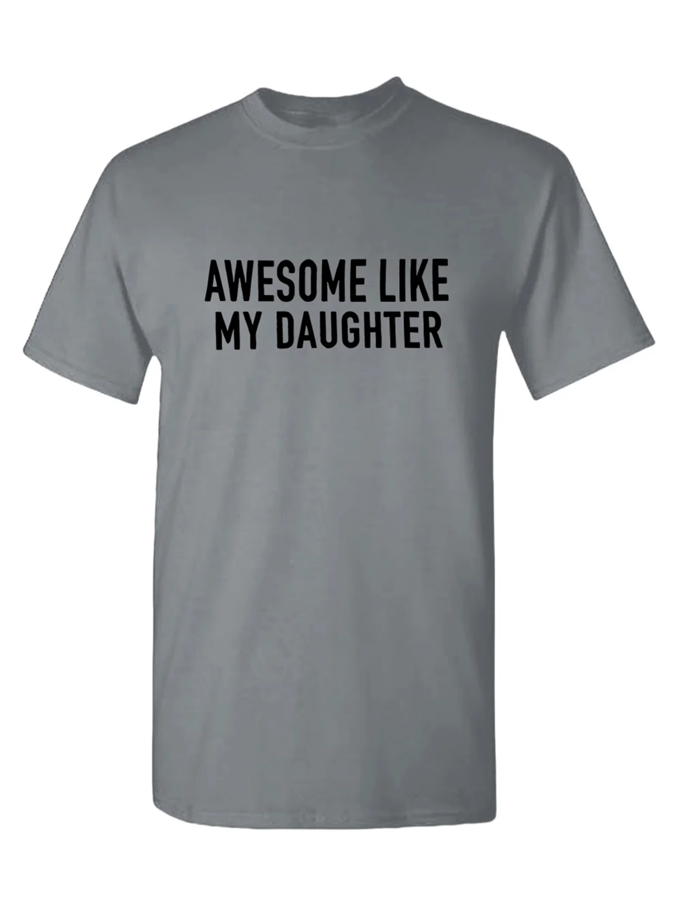 Men's Short Sleeve Round Collar T-Shirt Interesting Circular Pattern in English Urban Street Styleawesome Like My Daughter
Men's Short Sleeve Round Collar T-Shirt Interesting Circular Pattern in English Urban Street Styleawesome Like My Daughter