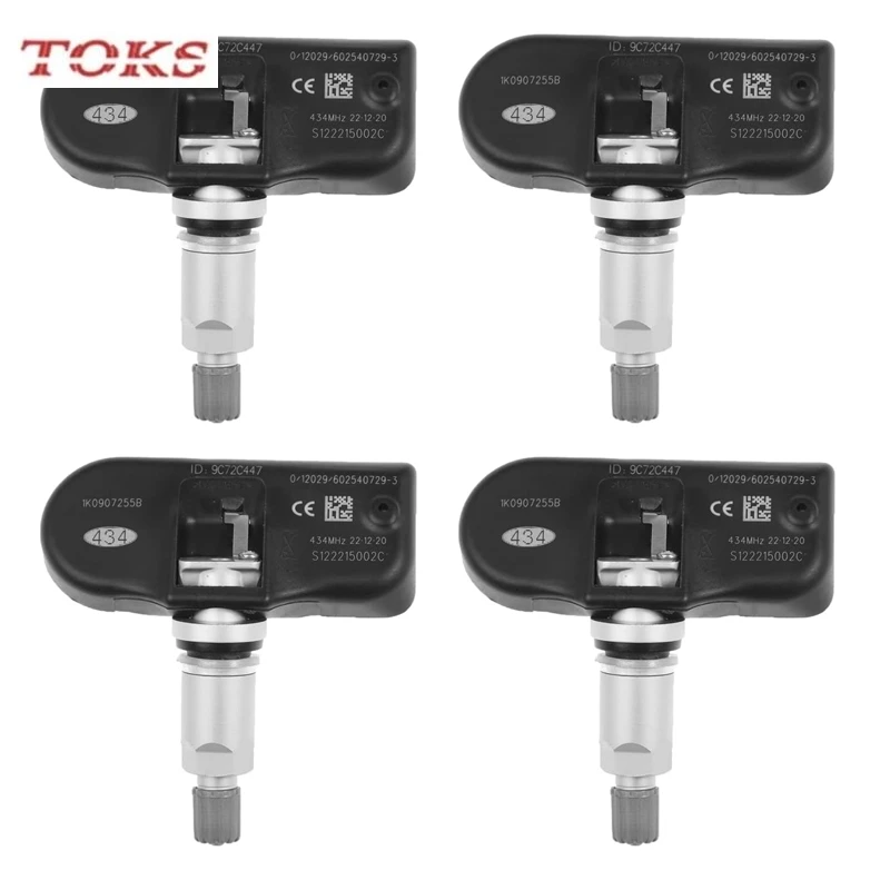 4pcs 1K0907255B TPMS Tire Pressure Sensor 434MHZ for VW Volkswagen Passat B6 2006-2011
4pcs 1K0907255B TPMS Tire Pressure Sensor 434MHZ for VW Volkswagen Passat B6 2006-2011