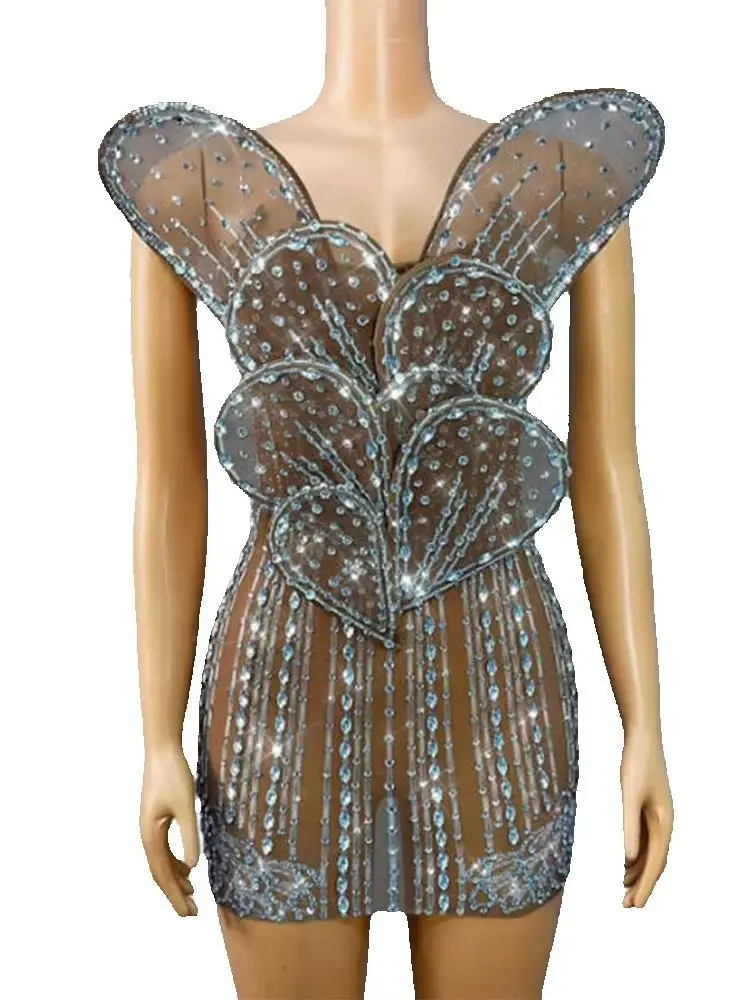 High Quality Rhinestone Three-Dimensional Flower Strapless And Hip Hugging Dress 2026 New Fashionable Custom Women'S Clothing
High Quality Rhinestone Three-Dimensional Flower Strapless And Hip Hugging Dress 2026 New Fashionable Custom Women'S Clothing