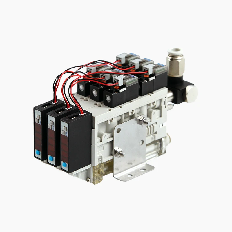 WJZK Vacuum Generator Multi-stage High Flow with Digital Display Suction Breakage Integrated Control Vacuum Integrated Valve Set
WJZK Vacuum Generator Multi-stage High Flow with Digital Display Suction Breakage Integrated Control Vacuum Integrated Valve Set