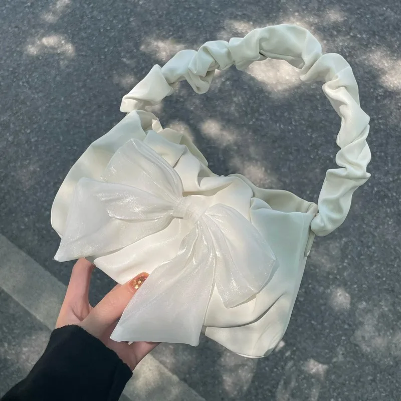 Fairy Ruched Cloud Bolsos Mujer 2025 New Tote Hand Bag Niche Bow Sac Femme Chain Crossbady Bags Sweet Underarm Bolso
Fairy Ruched Cloud Bolsos Mujer 2025 New Tote Hand Bag Niche Bow Sac Femme Chain Crossbady Bags Sweet Underarm Bolso