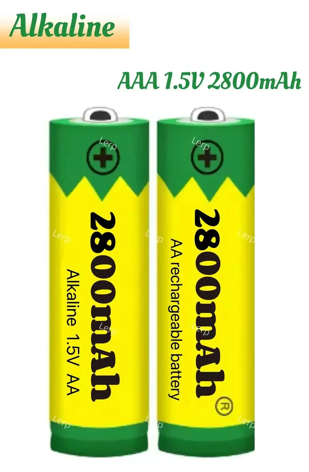 2025 New Release: 1.5V AAA 2800mAh Rechargeable Alkaline Battery - Ideal for LED Lamps and MP3 Players
2025 New Release: 1.5V AAA 2800mAh Rechargeable Alkaline Battery - Ideal for LED Lamps and MP3 Players