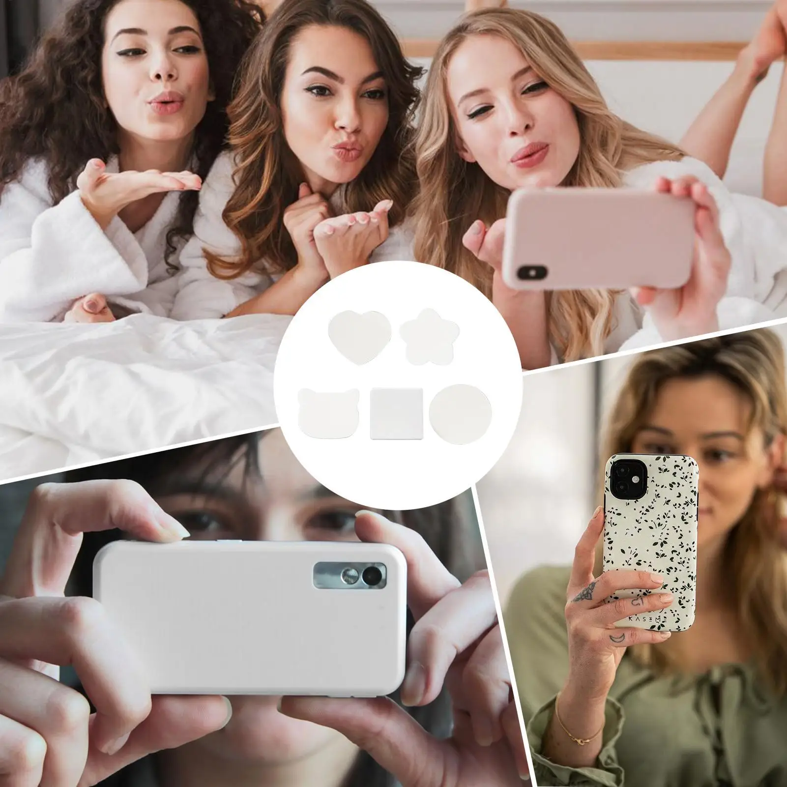 5 шт. самоклеющееся акриловое зеркало для задней крышки мобильного телефона для женщин и девочек, портативное зеркало для мобильного телефона, наклейки Ins Korea Decor
5 шт. самоклеющееся акриловое зеркало для задней крышки мобильного телефона для женщин и девочек, портативное зеркало для мобильного телефона, наклейки Ins Korea Decor