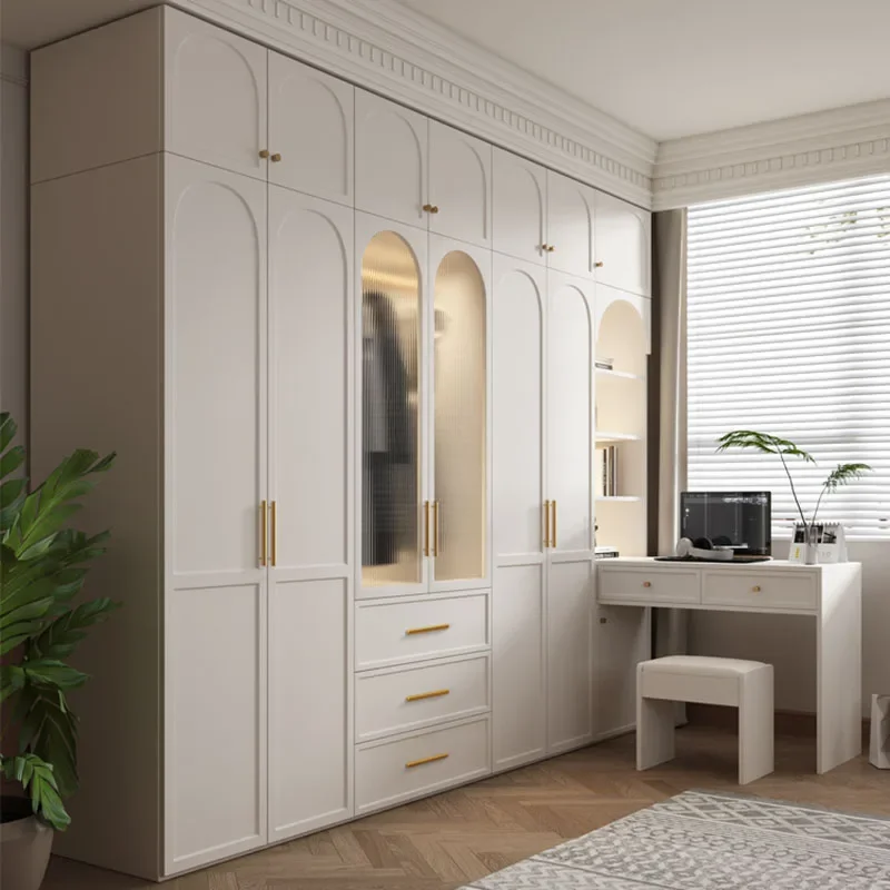 Clothes Storage Wardrobe Dressing Table Drawers Wooden Wardrobe Organizer Multifunction Armario Para Ropa Bedroom Furniture
Clothes Storage Wardrobe Dressing Table Drawers Wooden Wardrobe Organizer Multifunction Armario Para Ropa Bedroom Furniture