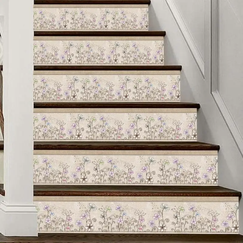 R9JC 6Pcs Floret Tile Floor Stair Sticker Kitchen Decor Waterproof Decals Adhesive Art Wallpaper
R9JC 6Pcs Floret Tile Floor Stair Sticker Kitchen Decor Waterproof Decals Adhesive Art Wallpaper