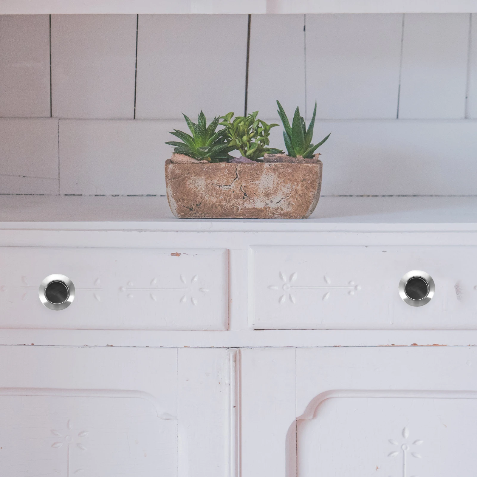 16Pcs Stainless Steel Round Hidden Cabinet Pull Dresser Handle Replacement Furniture Drawer Handle for Kitchen Living Room
16Pcs Stainless Steel Round Hidden Cabinet Pull Dresser Handle Replacement Furniture Drawer Handle for Kitchen Living Room