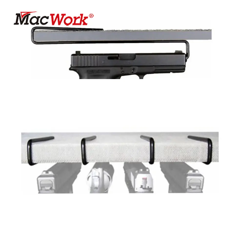 4 Pcs Removable Gun Rack Pistol Storage Pistol Holder Easy Use Under Table Handgun Rack
4 Pcs Removable Gun Rack Pistol Storage Pistol Holder Easy Use Under Table Handgun Rack