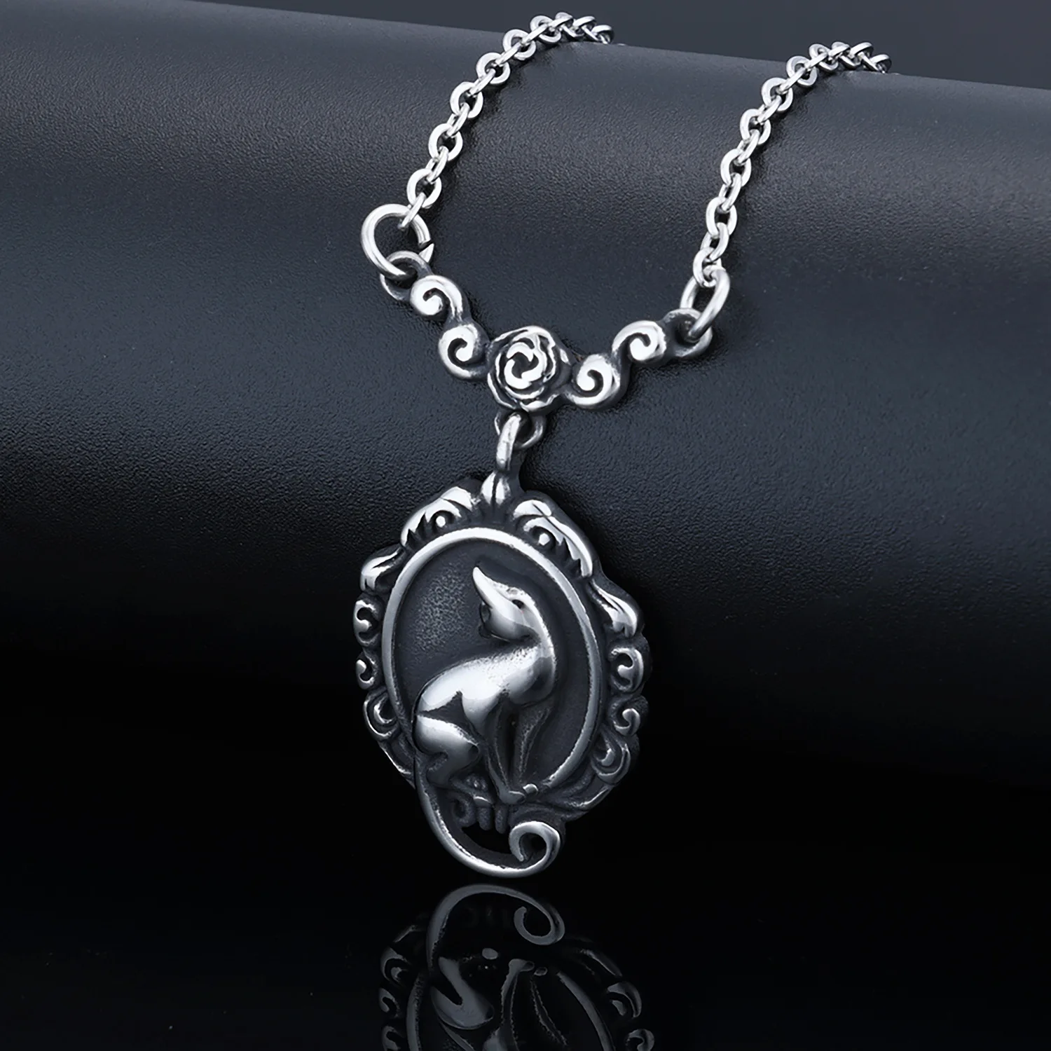 New Arrival Stainless Steel Cat Shape Small Flower Pendant For Men And Women Personality Animal Series Stainless Steel Jewelry
New Arrival Stainless Steel Cat Shape Small Flower Pendant For Men And Women Personality Animal Series Stainless Steel Jewelry