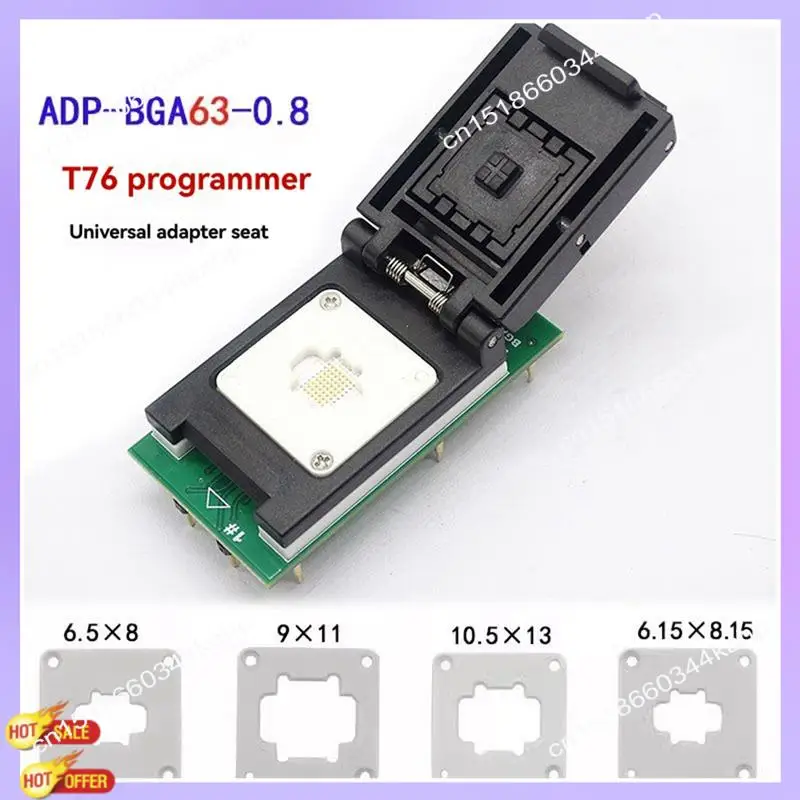 CLCU For Xgecu T76 BGA48 BGA63 BGA67 To DIP48 Three-In-One Adapter B48(63) 08-005 , Dual Head Probe Holder, Long Service Life
CLCU For Xgecu T76 BGA48 BGA63 BGA67 To DIP48 Three-In-One Adapter B48(63) 08-005 , Dual Head Probe Holder, Long Service Life
