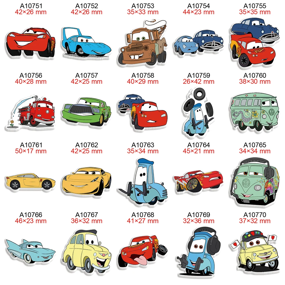 Disney Cars Planar Resin Flatback Printed 30Pcs for DIY Holiday Hairbows Crafts Accessories Decoration
Disney Cars Planar Resin Flatback Printed 30Pcs for DIY Holiday Hairbows Crafts Accessories Decoration