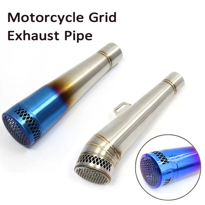 51mm Motorcycle Mesh Project Exhaust Pipe Muffler Stainless Steel For BMW s1000rr r1250gs R1200 F800GS Cafe Racer Accessories
51mm Motorcycle Mesh Project Exhaust Pipe Muffler Stainless Steel For BMW s1000rr r1250gs R1200 F800GS Cafe Racer Accessories