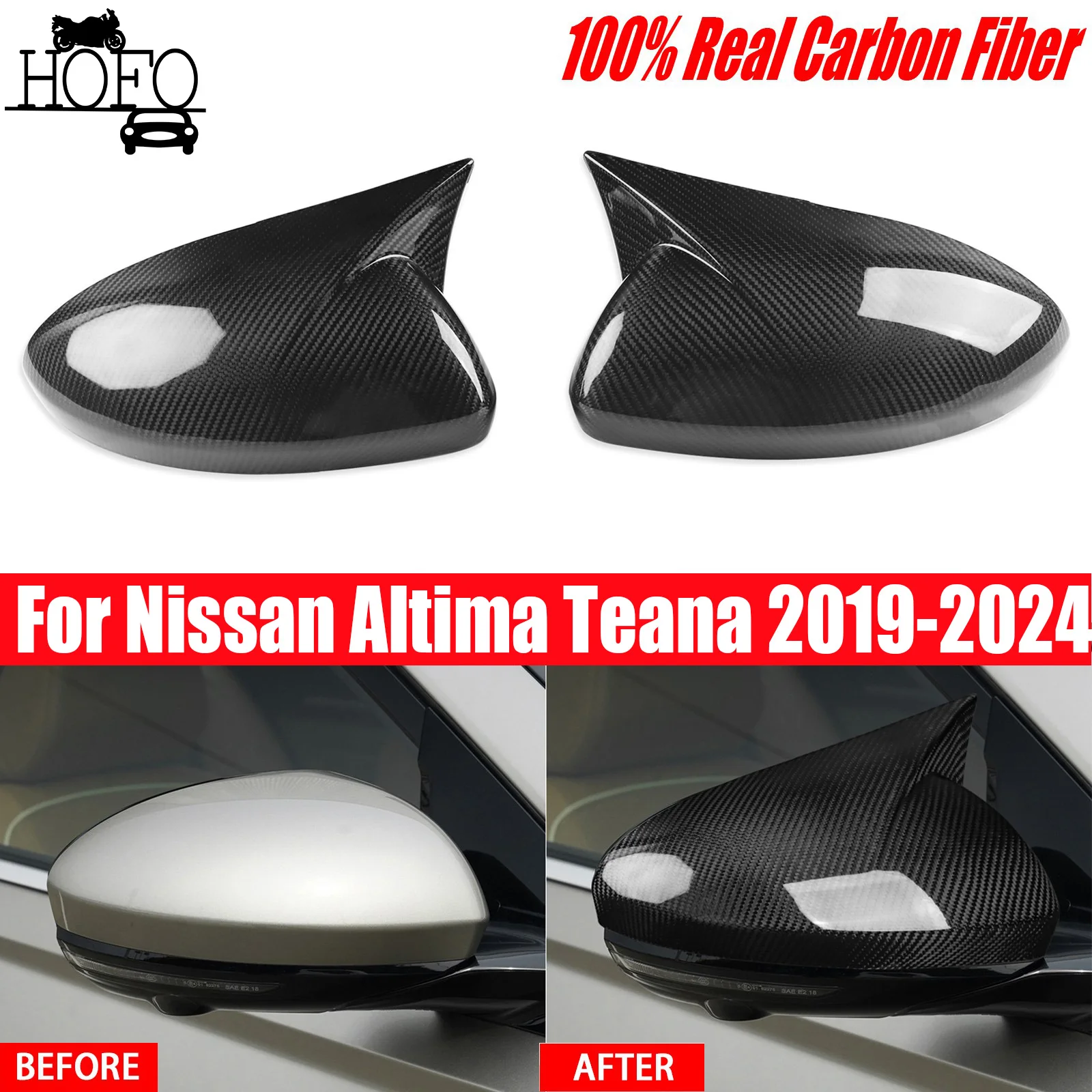 For Nissan Altima Teana 2019-2024 2020 2021 2022 2023 Dry Carbon Fiber Rear View Side Door Mirror Frame Cover 2PCS
For Nissan Altima Teana 2019-2024 2020 2021 2022 2023 Dry Carbon Fiber Rear View Side Door Mirror Frame Cover 2PCS