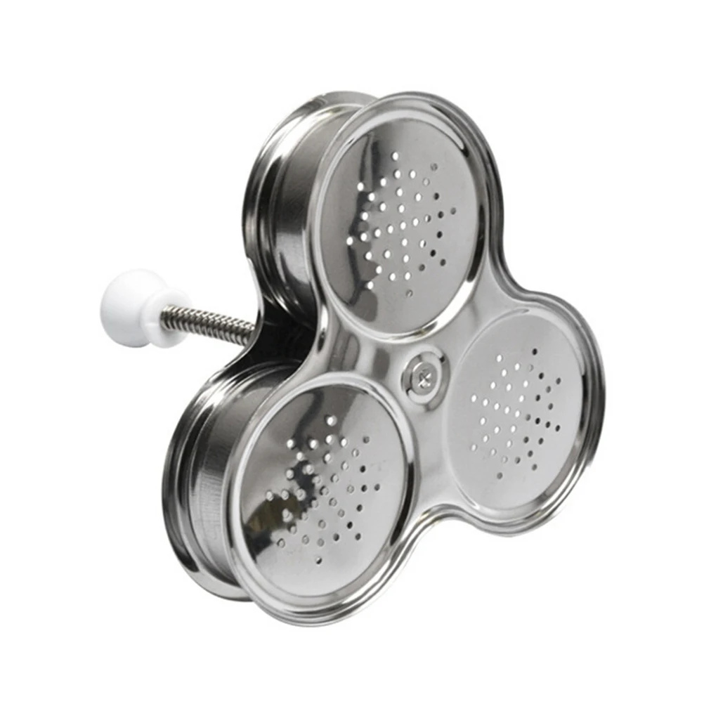 Stainless Steel Egg Steamer Three Grid Steam Basket Kitchen Egg Boiler Cooker Quick Heating Spring Design Silver
Stainless Steel Egg Steamer Three Grid Steam Basket Kitchen Egg Boiler Cooker Quick Heating Spring Design Silver
