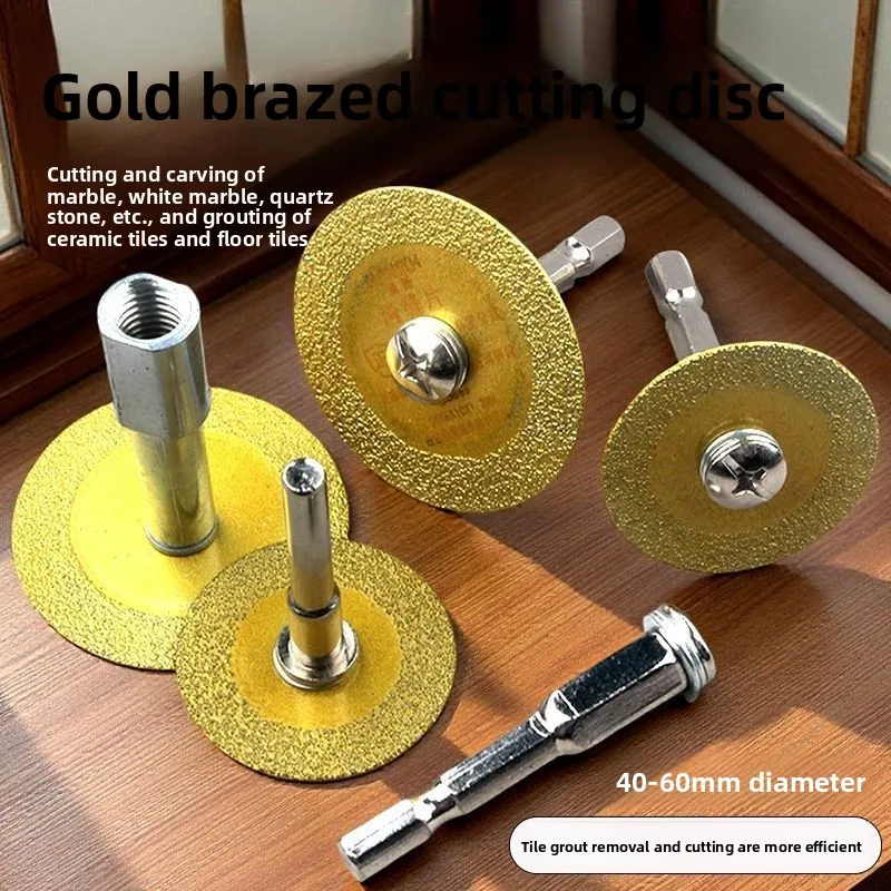 Clear Seam and Slice / Emery 40mm Electric Drill Saw Blade / Brazed Tile / Beautiful Seam, Stone Carving / Marble Cutting Blade
Clear Seam and Slice / Emery 40mm Electric Drill Saw Blade / Brazed Tile / Beautiful Seam, Stone Carving / Marble Cutting Blade
