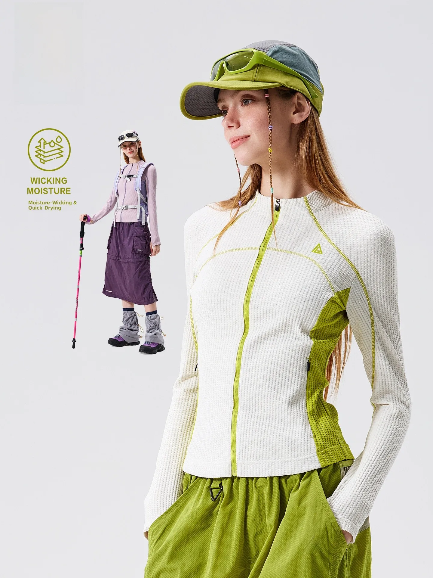 LAZY DAY Trendy Long Sve Sports T-irt Women's Hiking Climbing Tight Clothes Qui Dry Outdoor Moisture ng Zipper Cl...
LAZY DAY Trendy Long Sve Sports T-irt Women's Hiking Climbing Tight Clothes Qui Dry Outdoor Moisture ng Zipper Cl...