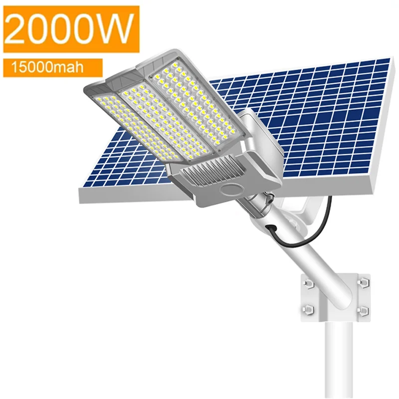 RUISENZHUO 2000W 15000mAh Solar Street Lamps,Outdoor Waterproof Commercial Parking Lot Solar Road Lights,For Yard Road Garden
RUISENZHUO 2000W 15000mAh Solar Street Lamps,Outdoor Waterproof Commercial Parking Lot Solar Road Lights,For Yard Road Garden