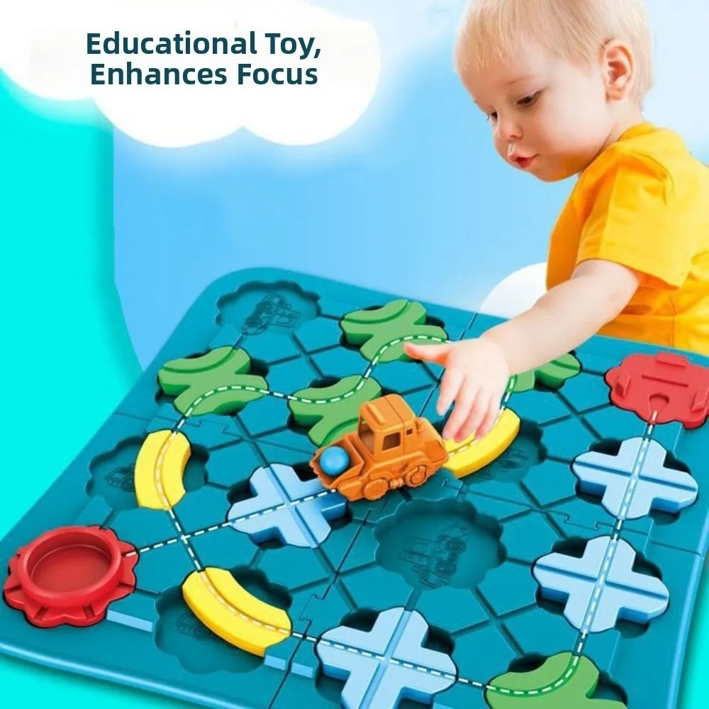 Plastic Logical Road Builder Games Interactive Montessori Puzzle Car Track Toy Early Education Assembly Challenge
Plastic Logical Road Builder Games Interactive Montessori Puzzle Car Track Toy Early Education Assembly Challenge