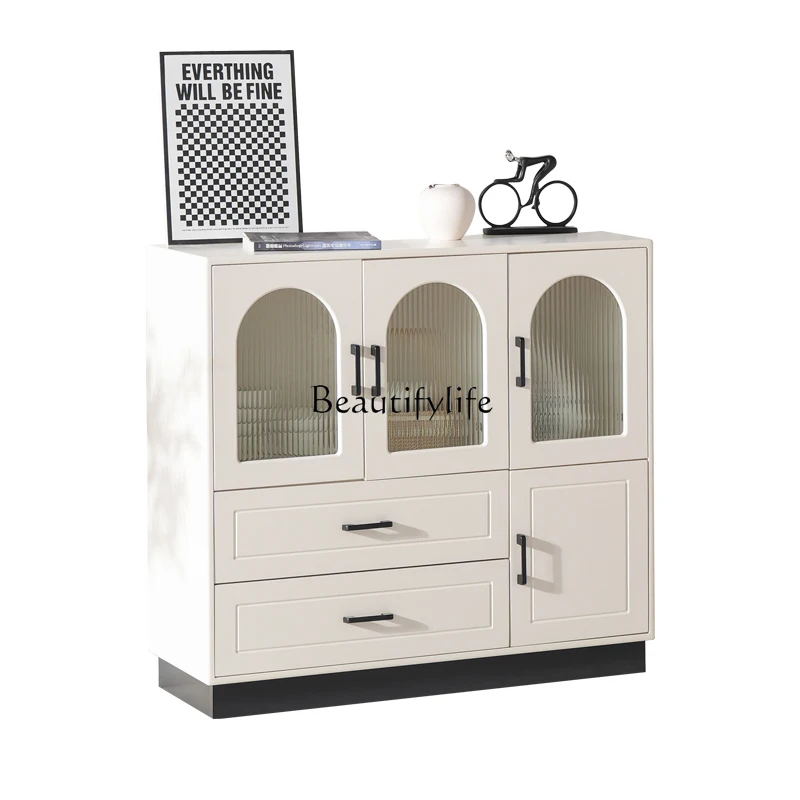 Cream Style Sideboard Cabinet Modern Minimalist Living Room Wall Storage Home Storage Storage Cabinet
Cream Style Sideboard Cabinet Modern Minimalist Living Room Wall Storage Home Storage Storage Cabinet