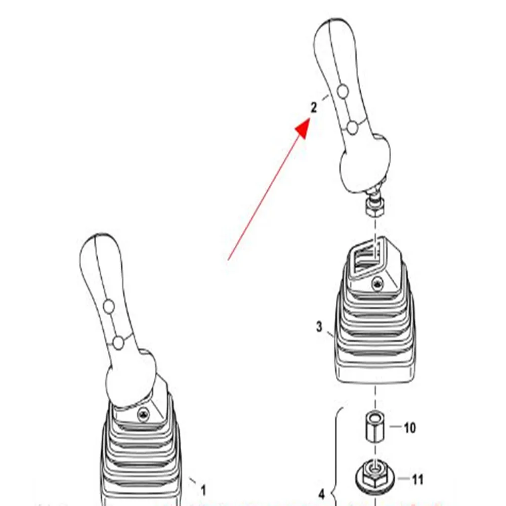 7028623 6679951 For E16 E17 E20 Joysticks Travel Gear Gear Shift Skid Loader Parts
7028623 6679951 For E16 E17 E20 Joysticks Travel Gear Gear Shift Skid Loader Parts