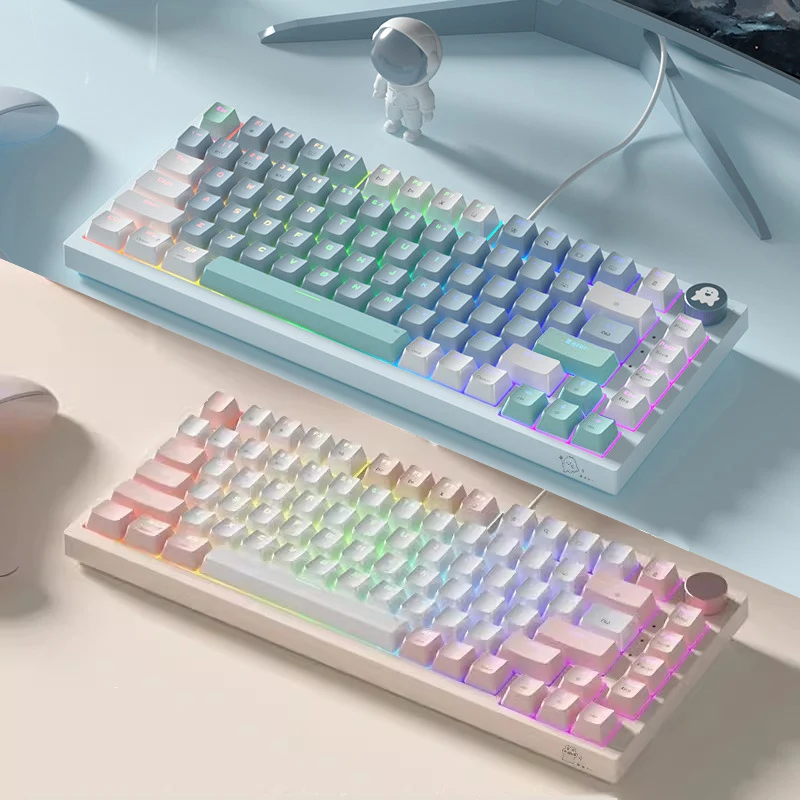 Mechanical Keyboard Red Blue Switch Wired E-Sports Gaming Keyboard Hot Swap Gasket Custom Keyboard Pc Gamer Laptop Accessories
Mechanical Keyboard Red Blue Switch Wired E-Sports Gaming Keyboard Hot Swap Gasket Custom Keyboard Pc Gamer Laptop Accessories