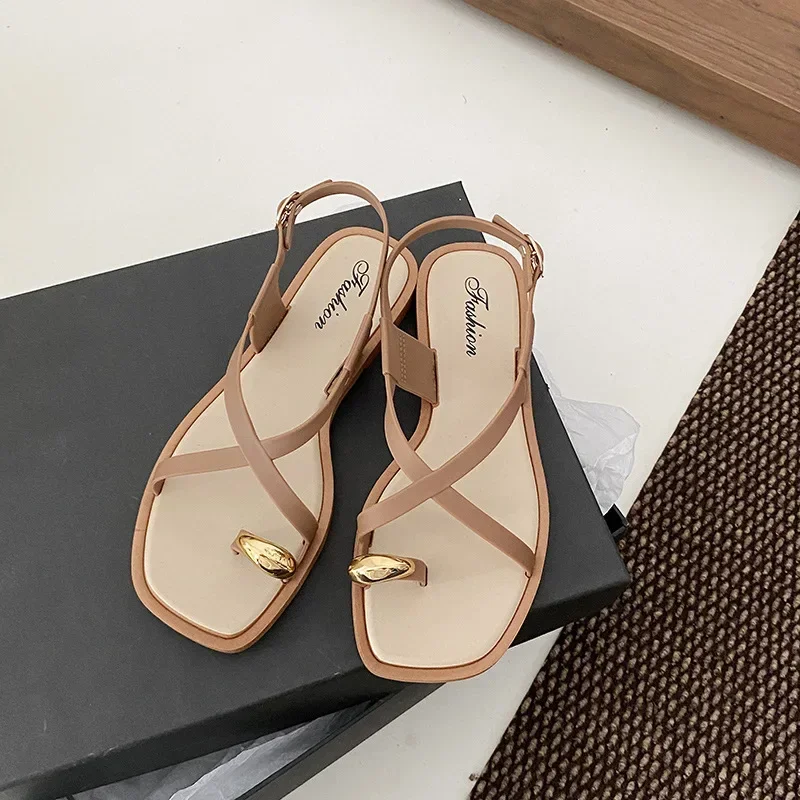 Women Casual Flat Sandals 2025 New Outdoor Wear Casual Comfortable Clip Toe Anti Slip Slides Slippers Flip-flops Sandalias Mujer
Women Casual Flat Sandals 2025 New Outdoor Wear Casual Comfortable Clip Toe Anti Slip Slides Slippers Flip-flops Sandalias Mujer