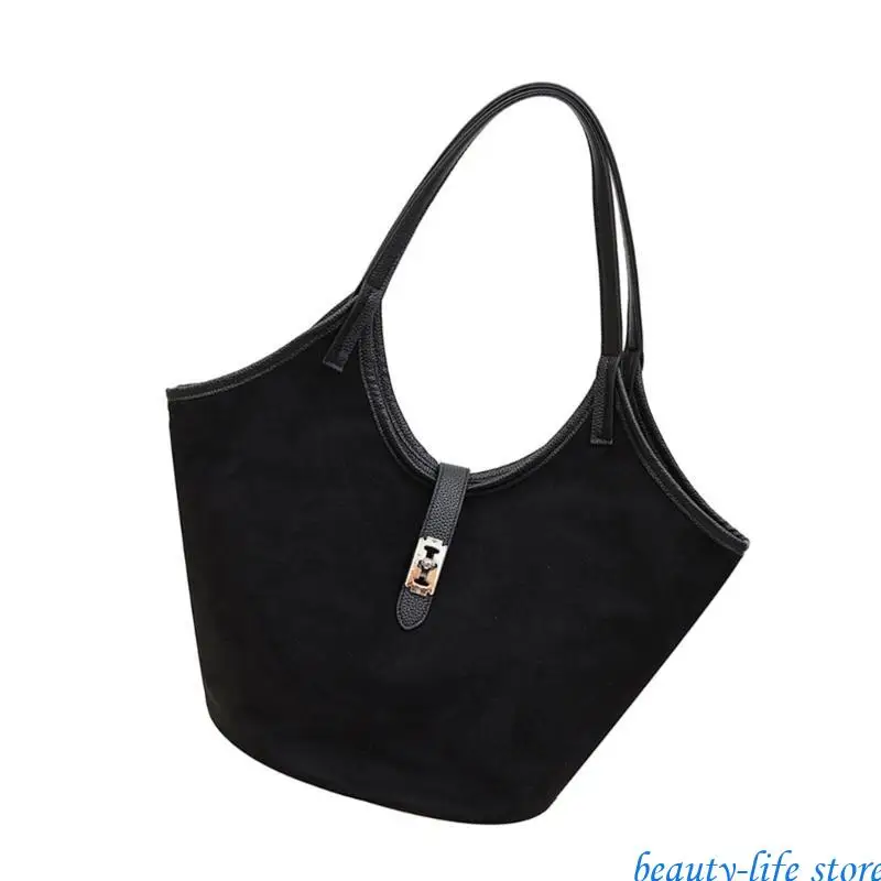 Fashionable Faux Suedes Leather Shoulder Bag Women's Work Casual Bucket Handbag 517D
Fashionable Faux Suedes Leather Shoulder Bag Women's Work Casual Bucket Handbag 517D