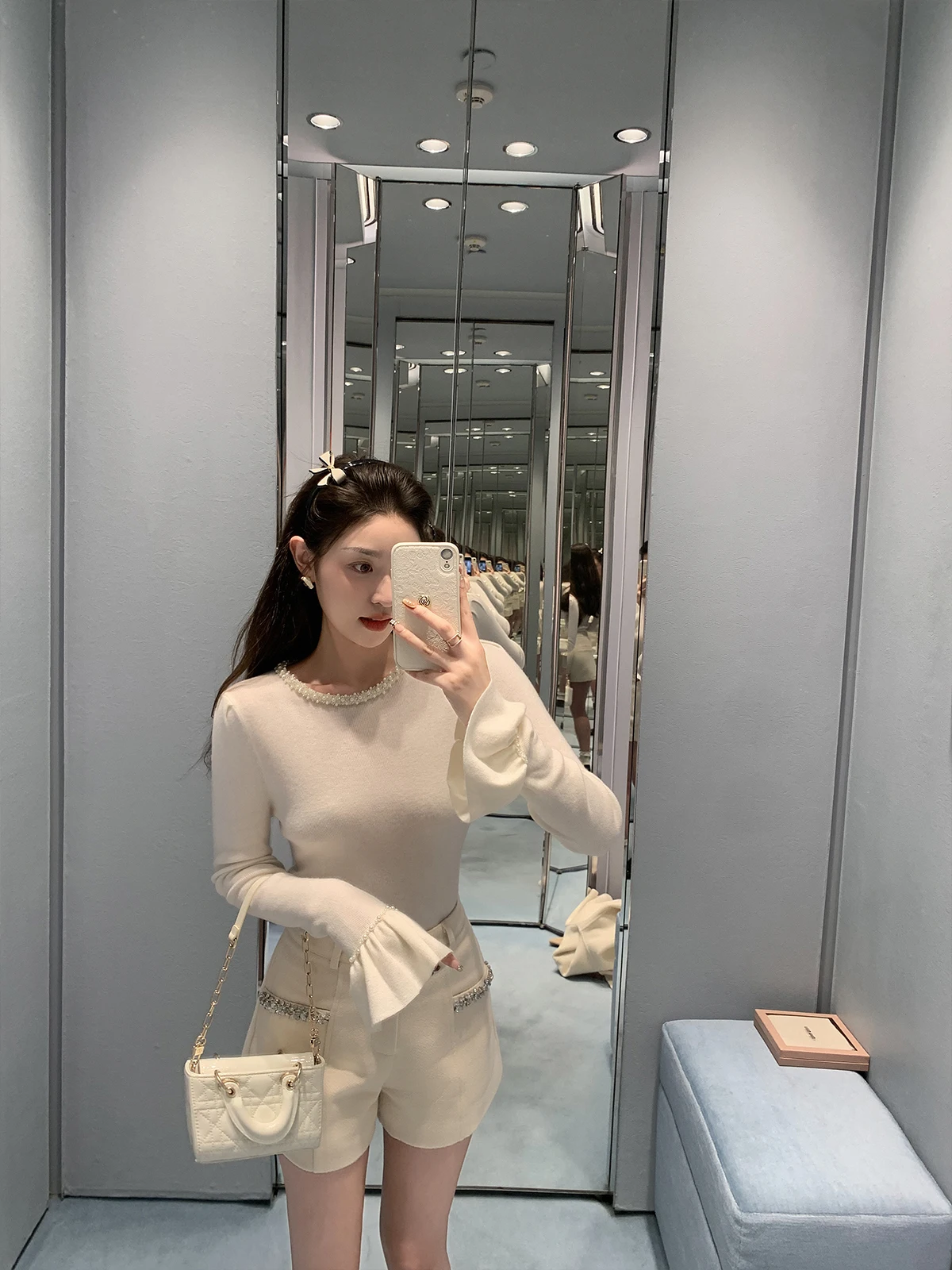 Женский топ Cchen Chenchun из смесовой шерсти с круглым вырезом, вязаный, с воротником-стойкой и рукавами-колокол, дизайн Sensation
Женский топ Cchen Chenchun из смесовой шерсти с круглым вырезом, вязаный, с воротником-стойкой и рукавами-колокол, дизайн Sensation