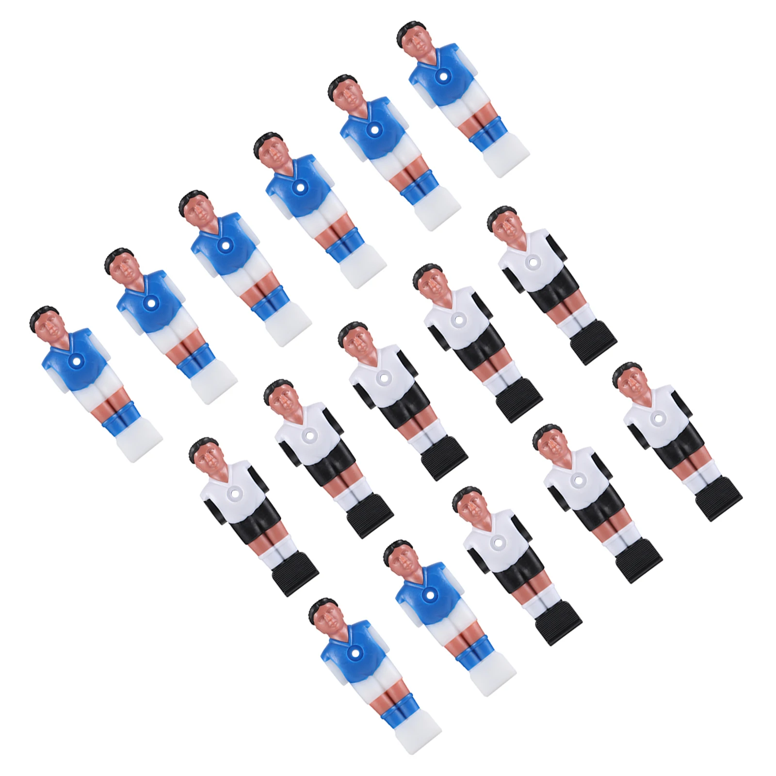 16Pcs Resin Foosball Soccer Players Durable Wear-Resistant Replaceable Football Athletes Game Supply Lovely Foosball Guys
16Pcs Resin Foosball Soccer Players Durable Wear-Resistant Replaceable Football Athletes Game Supply Lovely Foosball Guys