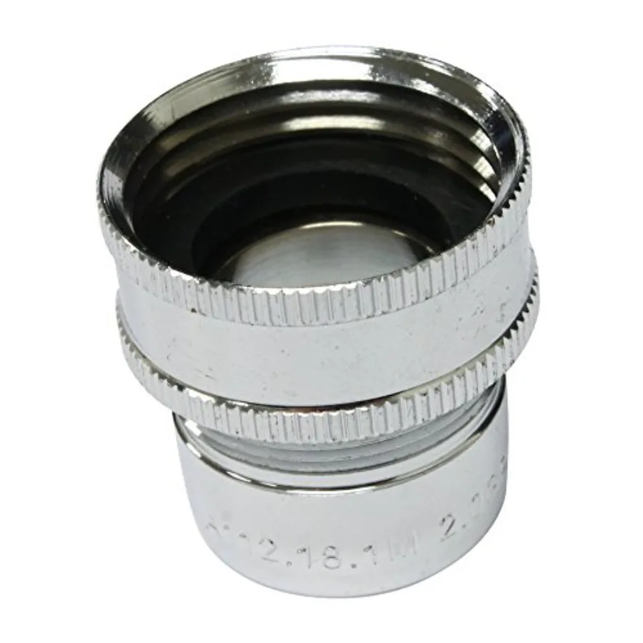 PP800-17 Faucet Aerator for Laundry and Garden Hose, 3-3/4" x 1-7/8", Polished Chrome
PP800-17 Faucet Aerator for Laundry and Garden Hose, 3-3/4" x 1-7/8", Polished Chrome