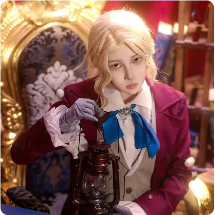 Game Identity V Composer Frederick Kreiburg Cosplay Costume Top Pants Red Tailcoat Uniform Man Halloween Carnival Party Suit2026
Game Identity V Composer Frederick Kreiburg Cosplay Costume Top Pants Red Tailcoat Uniform Man Halloween Carnival Party Suit2026