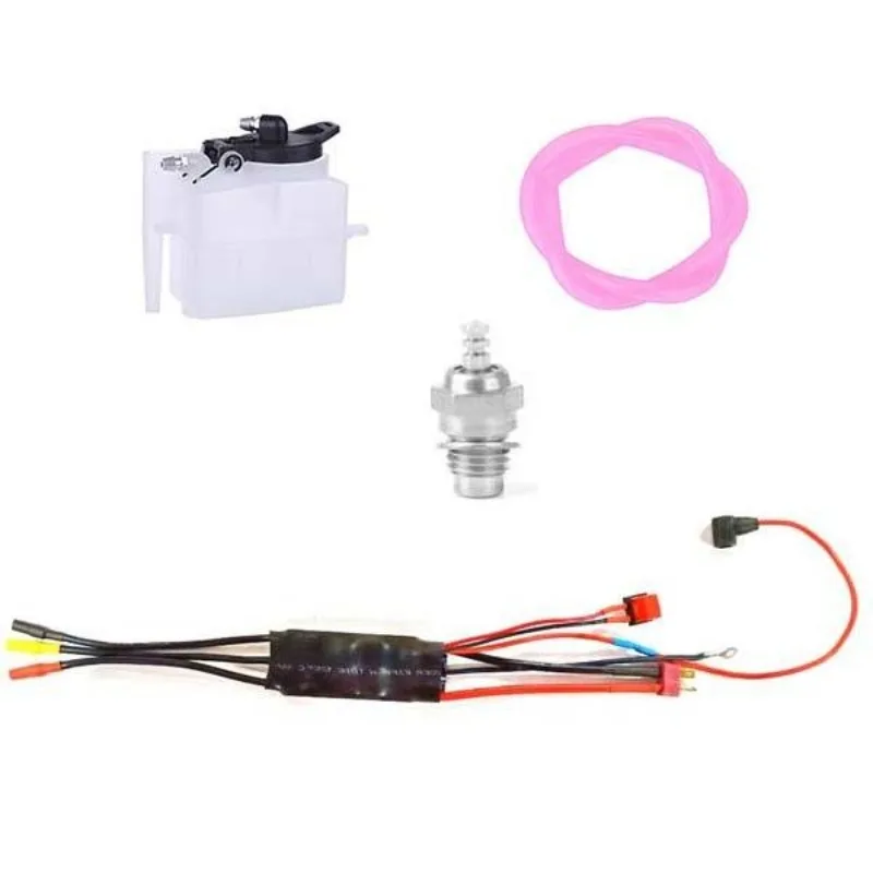 Комплект для запуска двигателя TOYAN для FS-S100 FS-S100W, четырехтактный двигатель из метанола, пусковой модуль ESC, аксессуары для модели топливного бака
Комплект для запуска двигателя TOYAN для FS-S100 FS-S100W, четырехтактный двигатель из метанола, пусковой модуль ESC, аксессуары для модели топливного бака