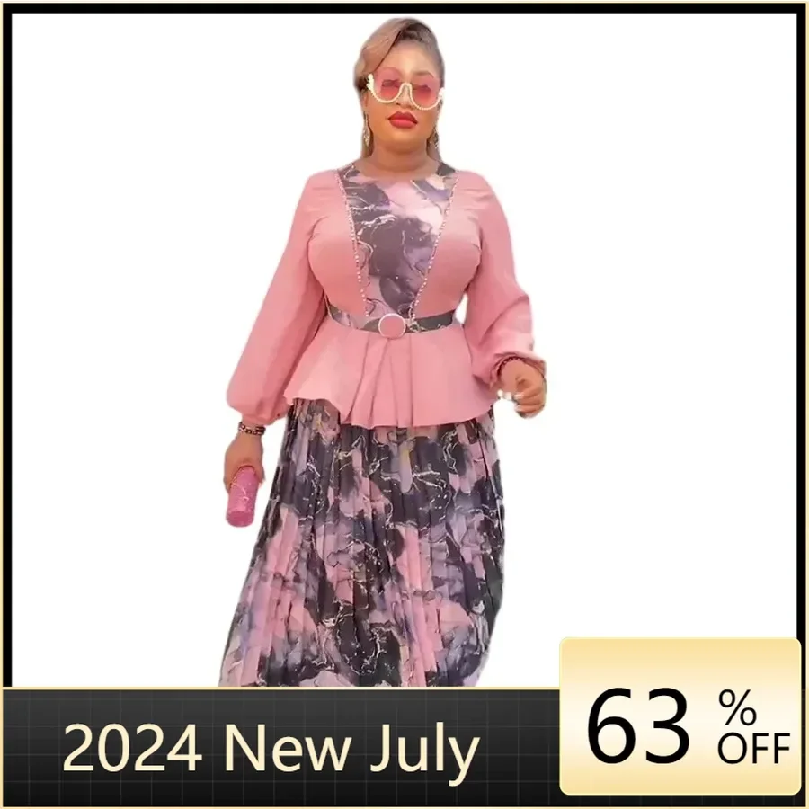 African Clothes for Women 2 PCS Sets Tops and Skirts Suits Dashiki Ankara Outfits Gown Plus Size Wedding Party Matching Sets
African Clothes for Women 2 PCS Sets Tops and Skirts Suits Dashiki Ankara Outfits Gown Plus Size Wedding Party Matching Sets