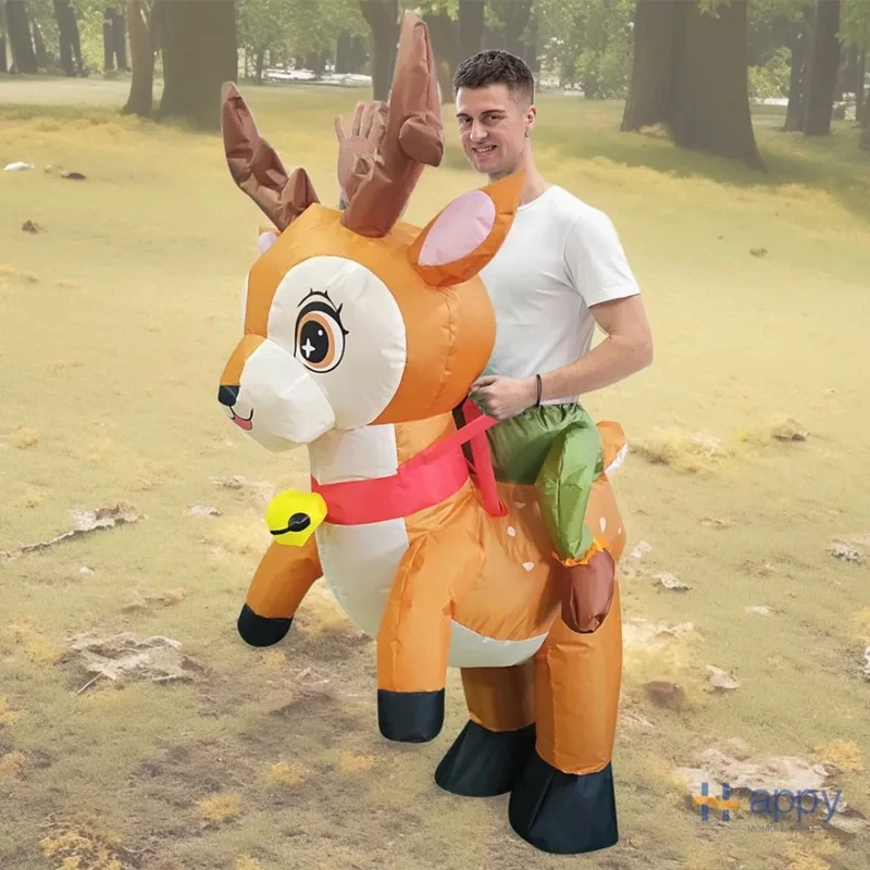 ❤️❤️❤️Funny Cute Cartoon Animal Mascot Inflatable Reindeer Costume Suitable for Christmas New Year Party Cosplay Inflated ❤️⭐️❤️
❤️❤️❤️Funny Cute Cartoon Animal Mascot Inflatable Reindeer Costume Suitable for Christmas New Year Party Cosplay Inflated ❤️⭐️❤️