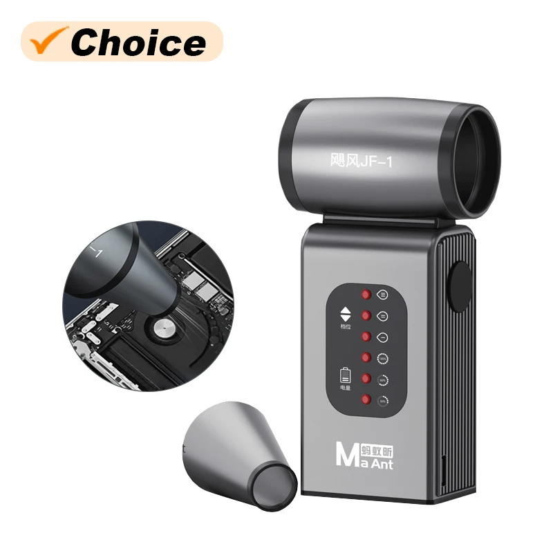 MaAnt JF-1 Suction Blowing Turbine Fan High Efficiency Dust Removal Three-speed Control Brushless Machine Violent Turbo Fan
MaAnt JF-1 Suction Blowing Turbine Fan High Efficiency Dust Removal Three-speed Control Brushless Machine Violent Turbo Fan