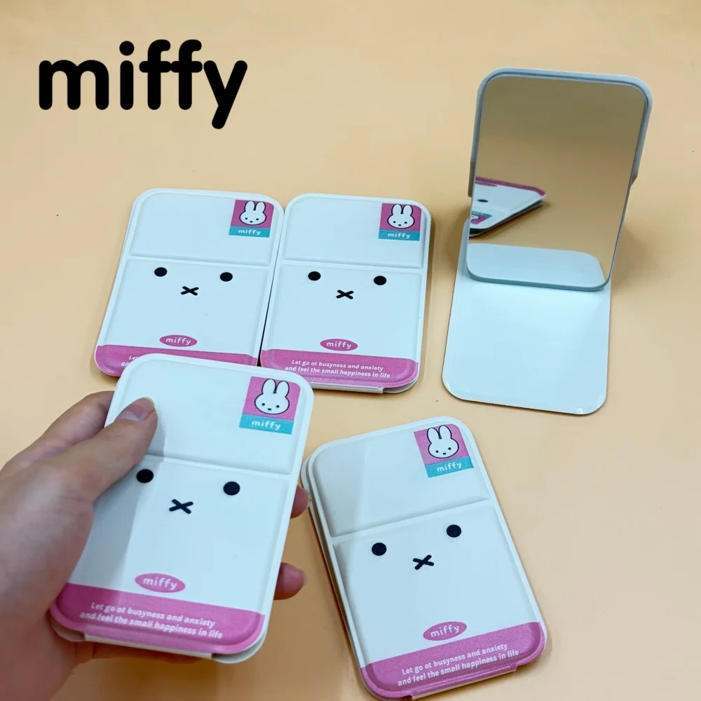 Miffy Foldable Makeup Mirror Portable Mini Standing Cosmetic Mirror Pocket Hand Mirror Travel Makeup Accessory Girls Gifts
Miffy Foldable Makeup Mirror Portable Mini Standing Cosmetic Mirror Pocket Hand Mirror Travel Makeup Accessory Girls Gifts