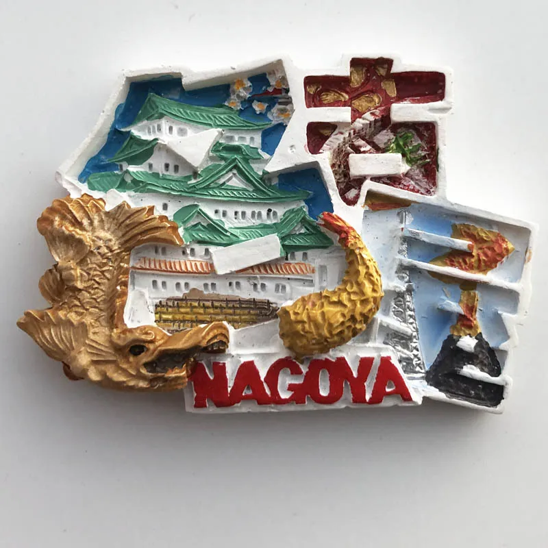 Japan Nagoya Fridge Magnet, Resin Refrigerator Magnet, Tourism Souvenir Crafts, Message Sticker
Japan Nagoya Fridge Magnet, Resin Refrigerator Magnet, Tourism Souvenir Crafts, Message Sticker