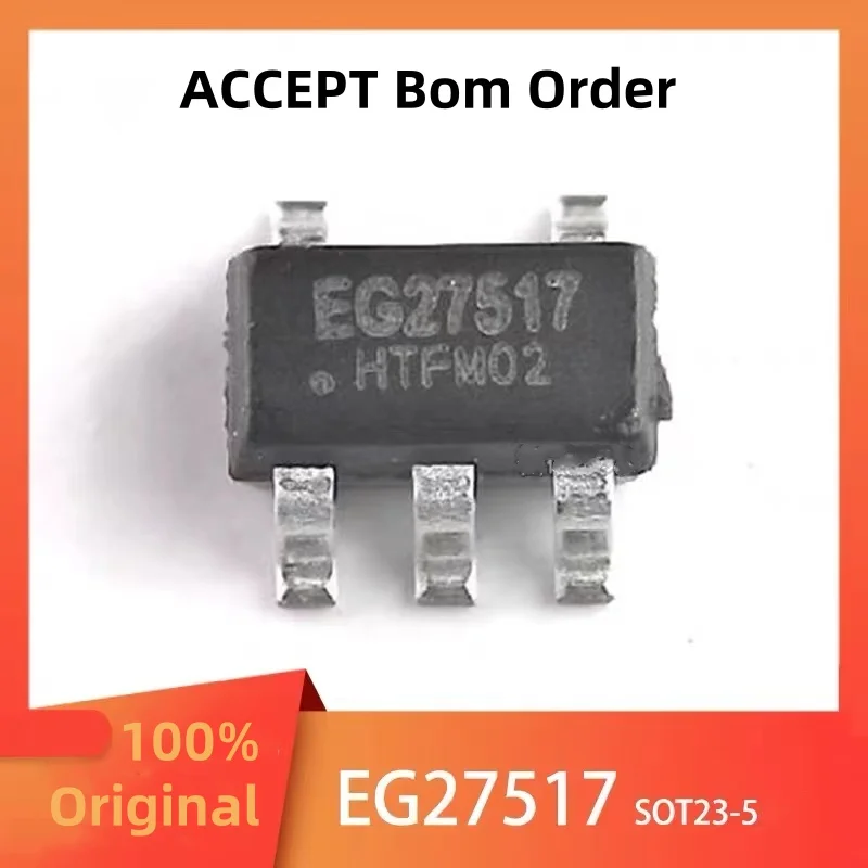 Новые оригинальные чипы ic EG27519 EG44273 EG27517 SOT-25 SOT-23-5, 10 шт., 100%
Новые оригинальные чипы ic EG27519 EG44273 EG27517 SOT-25 SOT-23-5, 10 шт., 100%