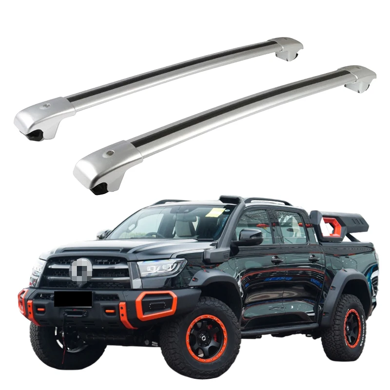 Cross bar frame guality aluminum universal luggage bar car Roof Rack For Great Wall For GWM POER 2021-2023
Cross bar frame guality aluminum universal luggage bar car Roof Rack For Great Wall For GWM POER 2021-2023