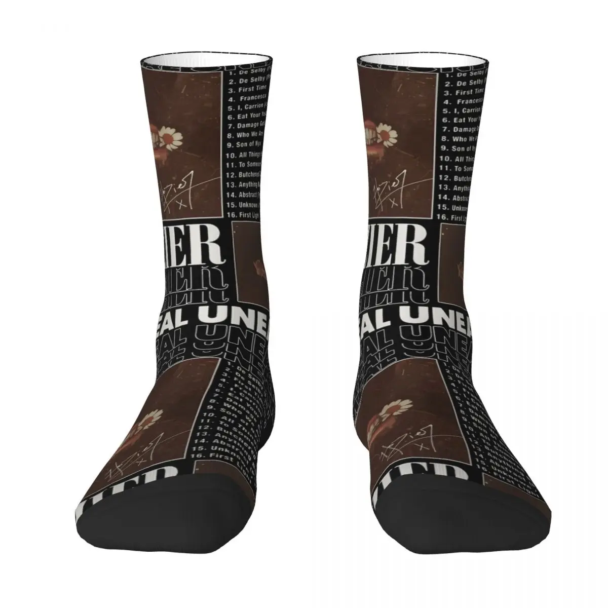 Winter Warm Fashion Women Men Unreal Unearth Hozier Music Socks Sweat Absorbing Soccer Socks
Winter Warm Fashion Women Men Unreal Unearth Hozier Music Socks Sweat Absorbing Soccer Socks