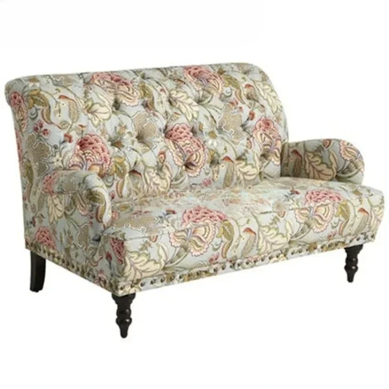 B rural pastoral fabric tiger chair simple solid wood sofa retro sofa
B rural pastoral fabric tiger chair simple solid wood sofa retro sofa