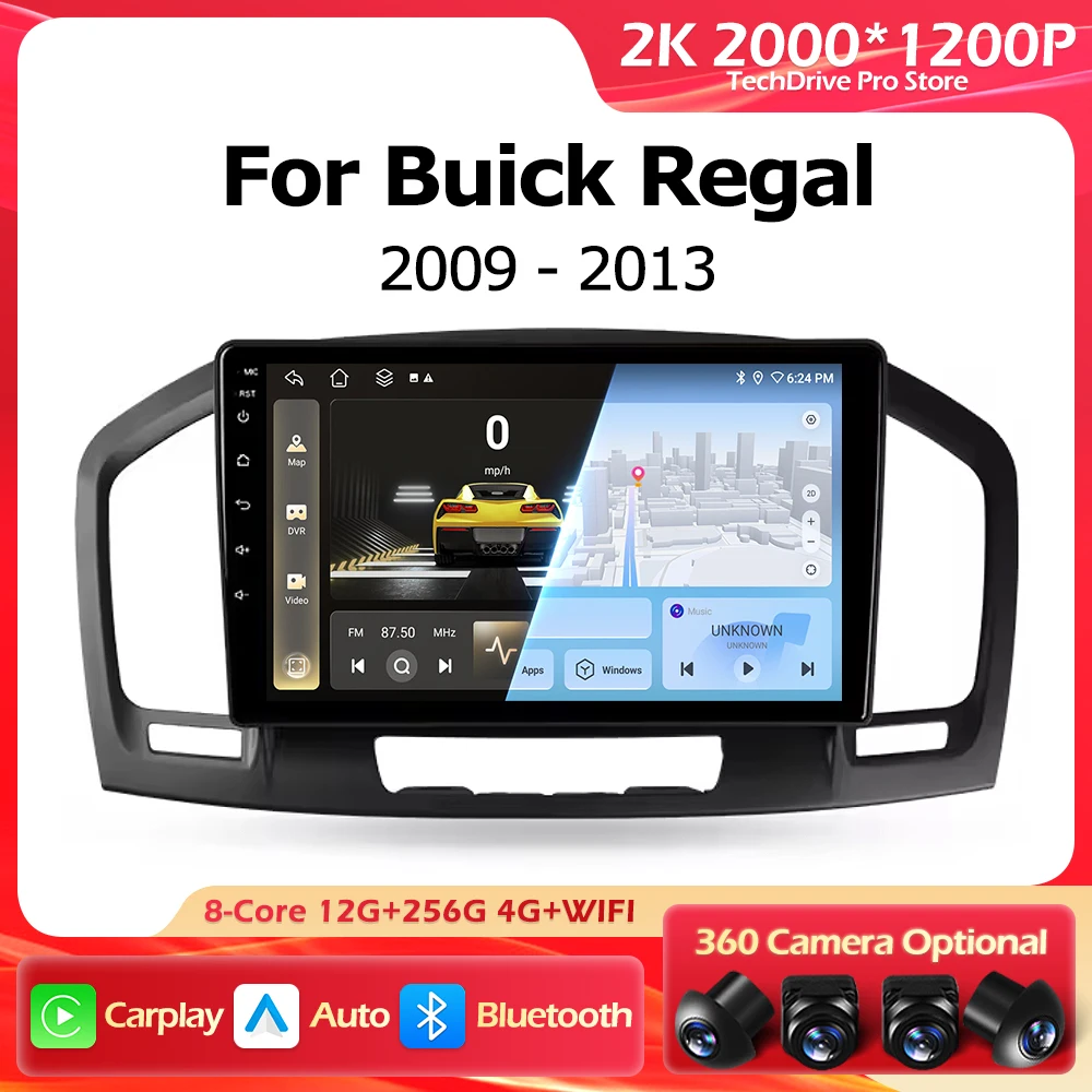 Android 16 For Buick Regal For Opel Insignia 1 2009-2013 Wireless CarPlay Lntelligent Multimedia Touch Screen Auto Bluetooth
Android 16 For Buick Regal For Opel Insignia 1 2009-2013 Wireless CarPlay Lntelligent Multimedia Touch Screen Auto Bluetooth