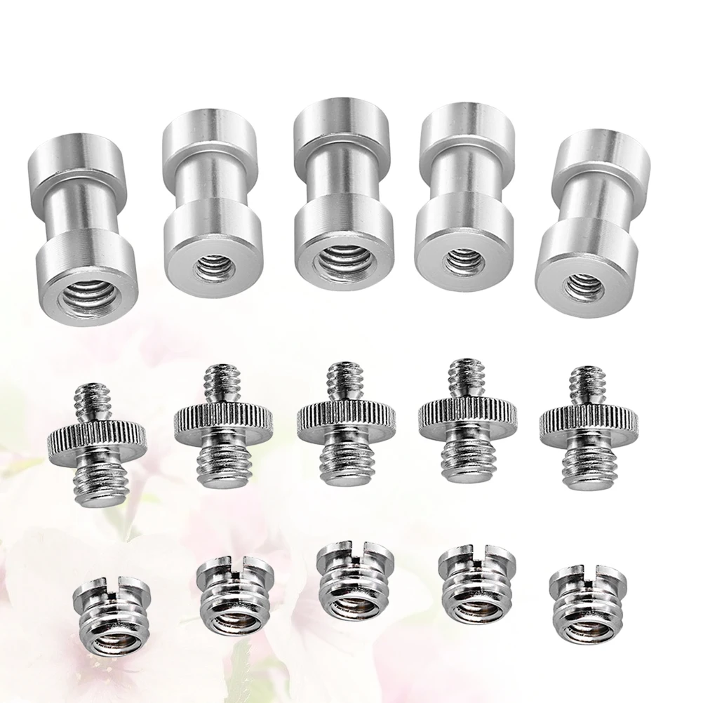 15 PCS/Set Light Holder Conversion Screws Tripod Converter Mount Adapter Camera Accessories Metal Hot Shoe Practical
15 PCS/Set Light Holder Conversion Screws Tripod Converter Mount Adapter Camera Accessories Metal Hot Shoe Practical