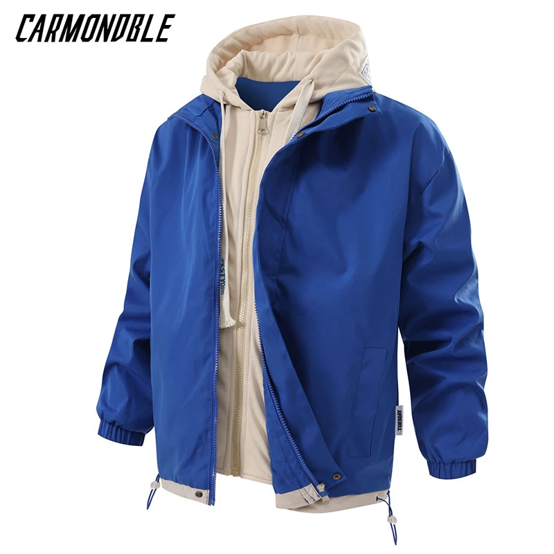 CARMONDBLE Spring And Autumn Hooded Coat Outdoor Vacation Two-pieces Windbreaker Cycling Jacket MTB Bike Outerwear Jacke Herren
CARMONDBLE Spring And Autumn Hooded Coat Outdoor Vacation Two-pieces Windbreaker Cycling Jacket MTB Bike Outerwear Jacke Herren