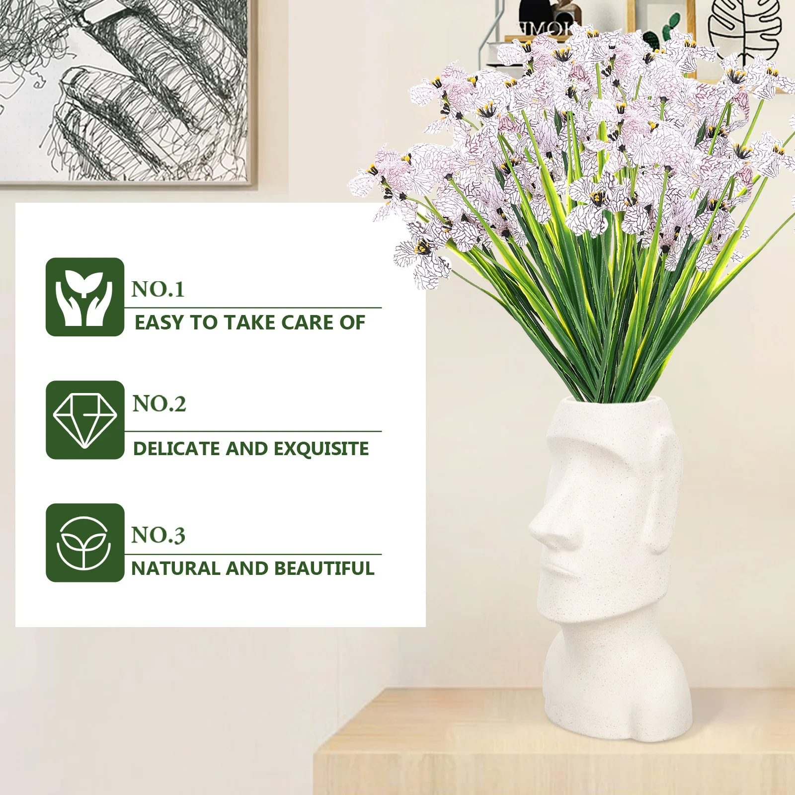 10pcs Artificial Flowers Fake Plastic Simulated Faux Plant Decorative for Home Wedding Party Simulation Violet Bouquet Violet 
10pcs Artificial Flowers Fake Plastic Simulated Faux Plant Decorative for Home Wedding Party Simulation Violet Bouquet Violet