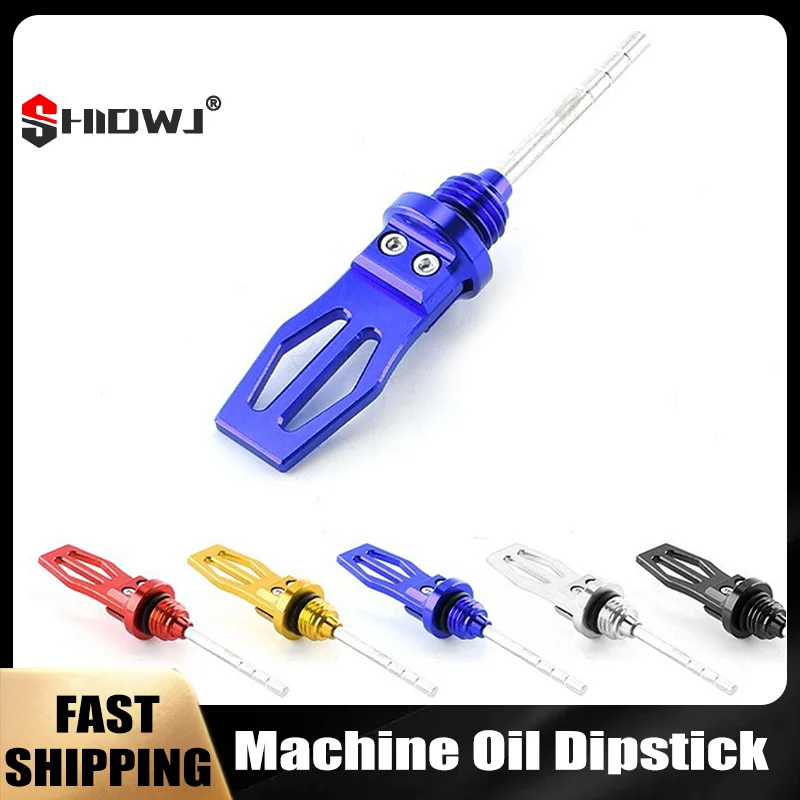 Motorcycle Engine Oil Level Dipstick Motorbike Modified Part Modification CNC Precision Machining Al Alloy Machine Oil Dipstick
Motorcycle Engine Oil Level Dipstick Motorbike Modified Part Modification CNC Precision Machining Al Alloy Machine Oil Dipstick